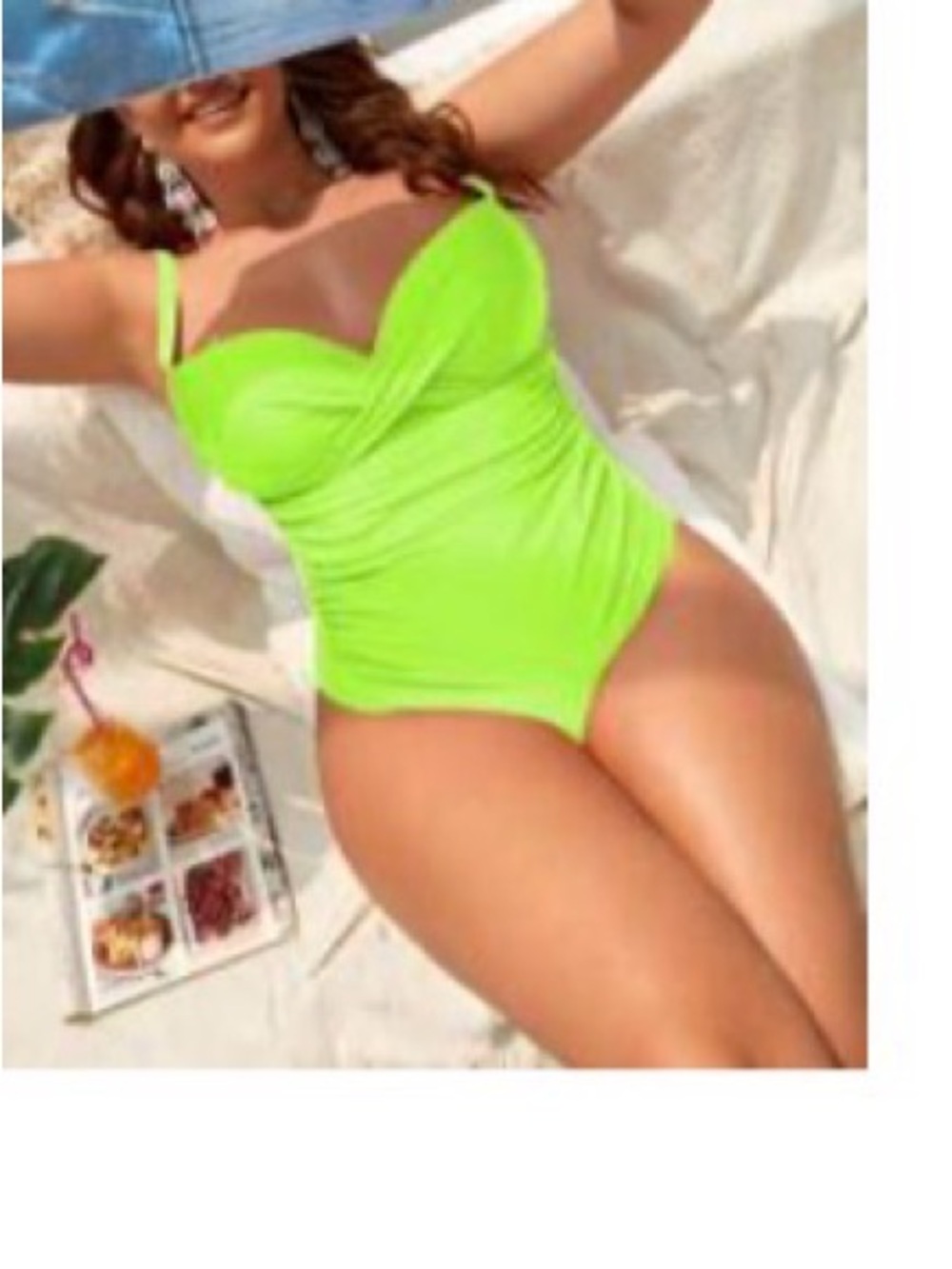 Neon Green Swimsuit